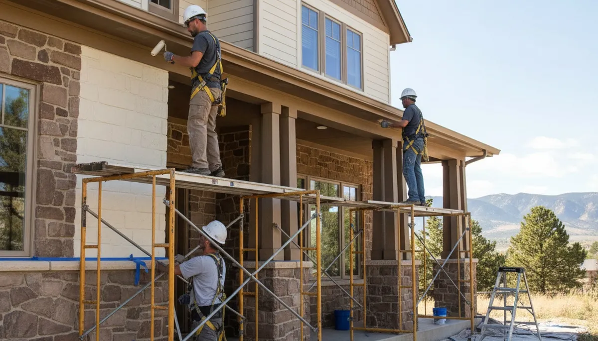 Colorado Springs, CO house painting services for residential interior and exterior painting projects