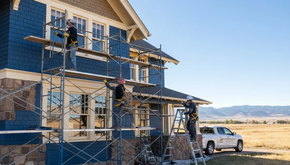 Painting contractor in Colorado Springs, CO providing professional house painting services